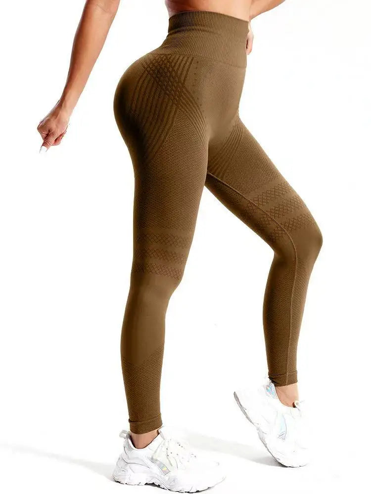 Legging Sculptant Taille Haute — Tissage 3D